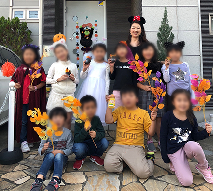 子ども英会話ならECCジュニア 光が丘教室の生徒たち